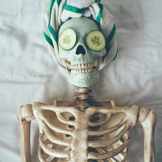 Squelette roi d'instagram